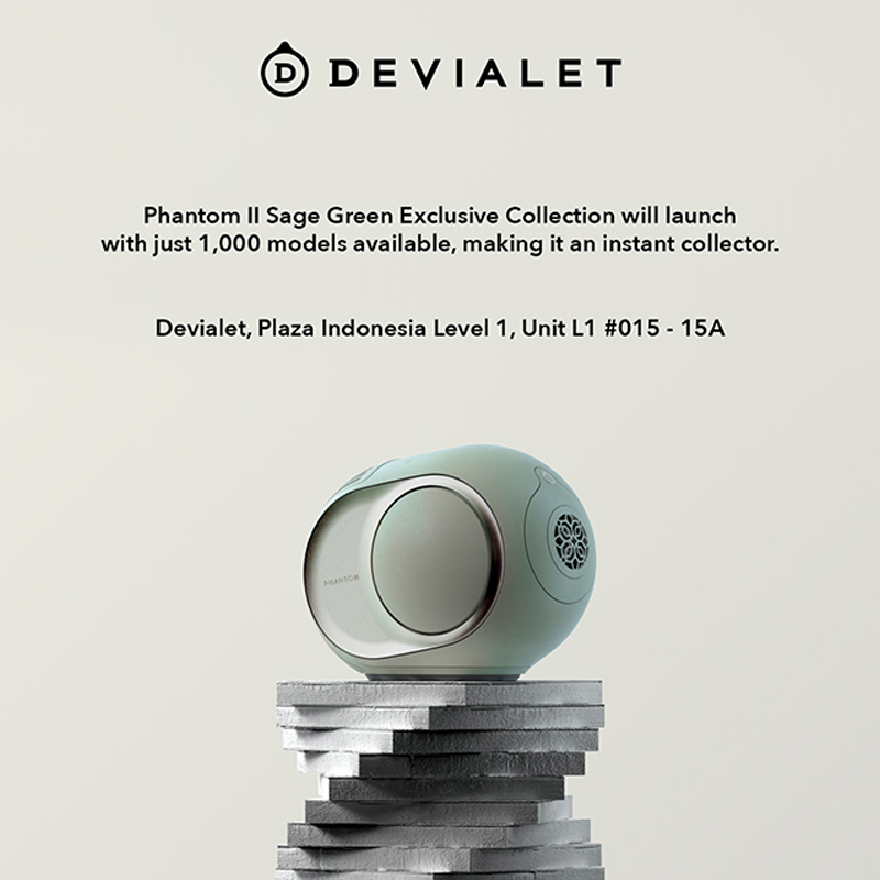 Meet Phantom II Sage Green, the Exclusive Collection by Devialet
