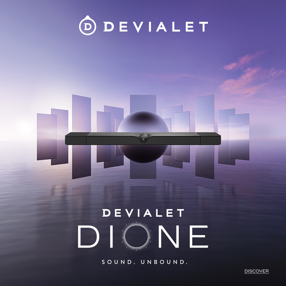 Devialet Introduces Devialet Dione, The Ultimate All-in-One Soundbar
