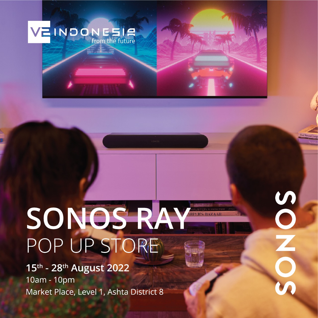 Sonos Ray Pop Up Store at Ashta District 8 Level 1