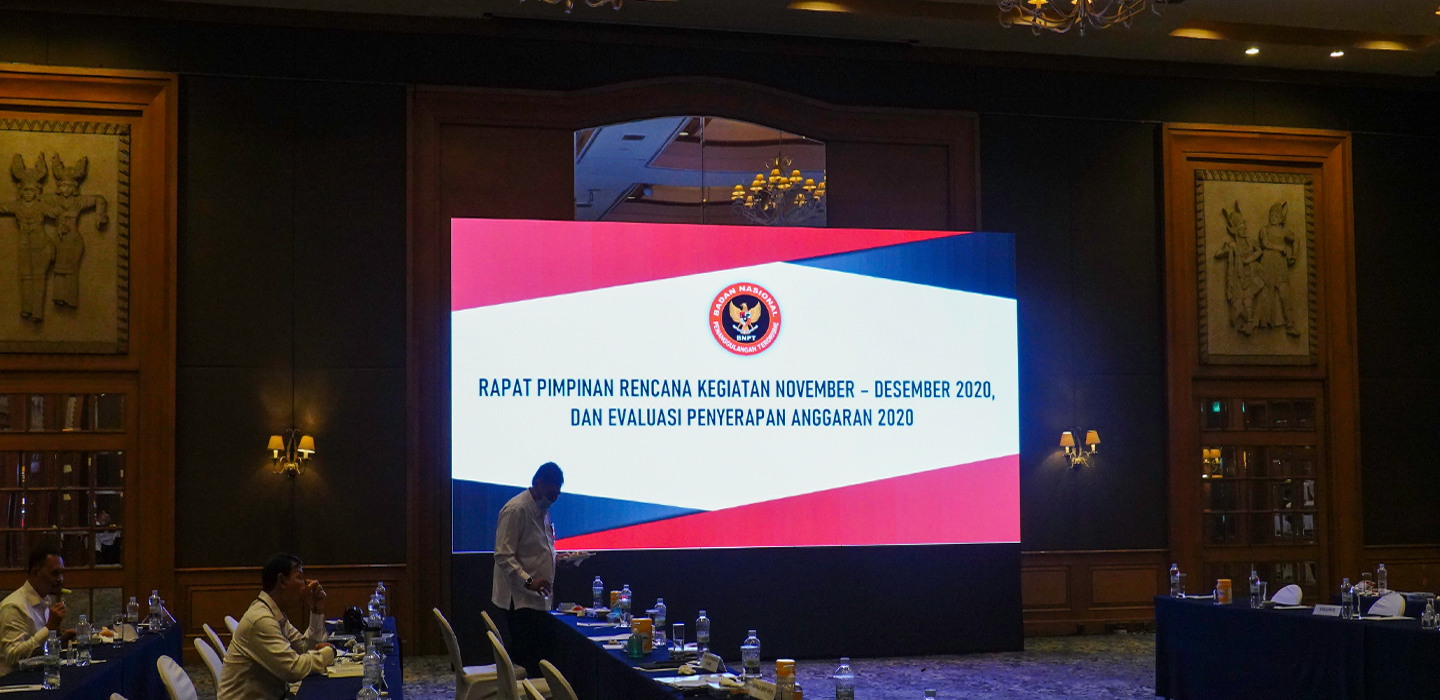 Rapat Pimpinan Rencana Kegiatan November-Desember 2020 dan Evaluasi Penyerapan Anggaran