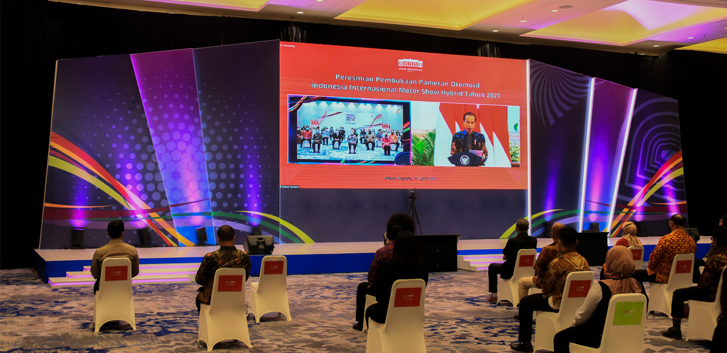 PEMBUKAAN PAMERAN OTOMOTIF INDONESIA INTERNATIONAL MOTOR SHOW HYBRID 2021