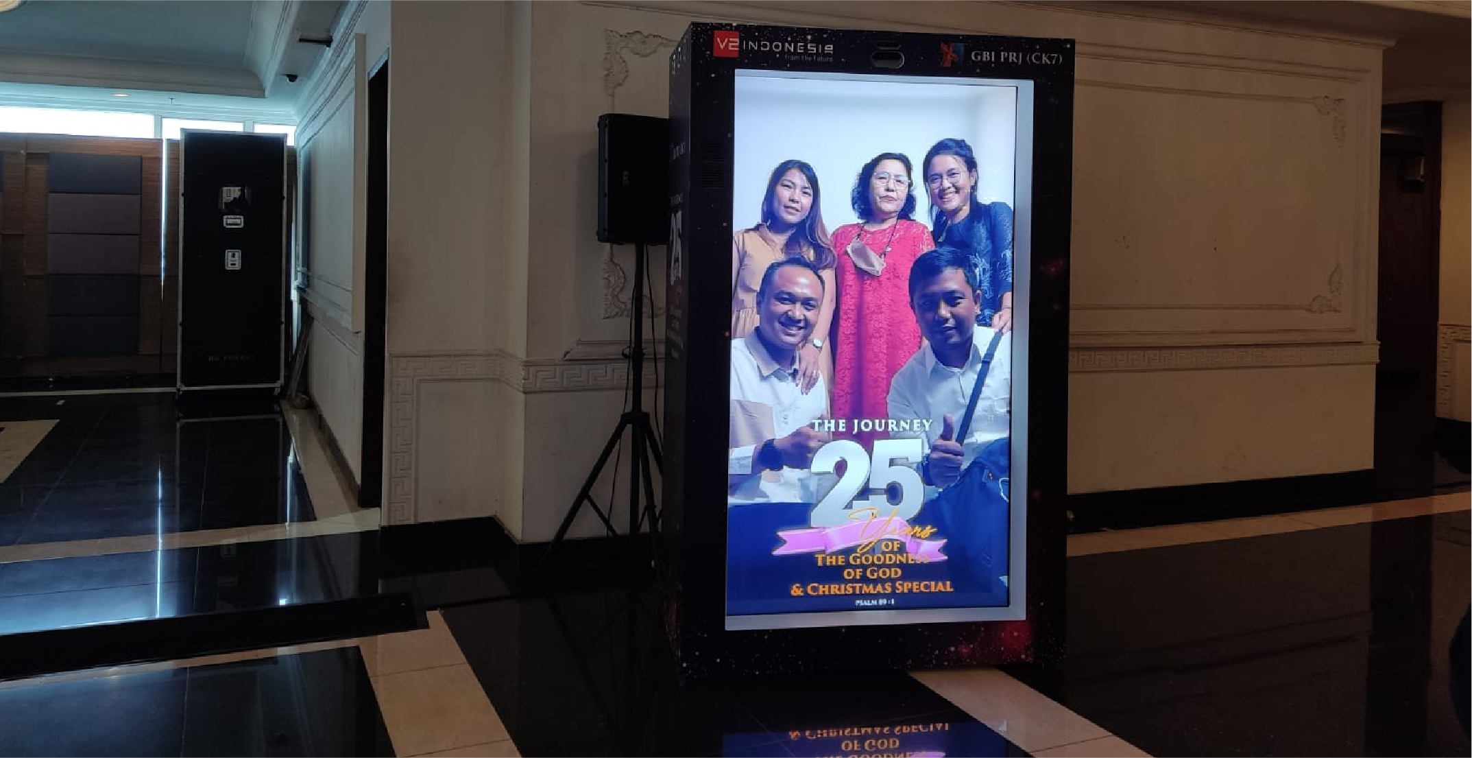 Proto Hologram at the 25th Anniversary of GBI PRJ