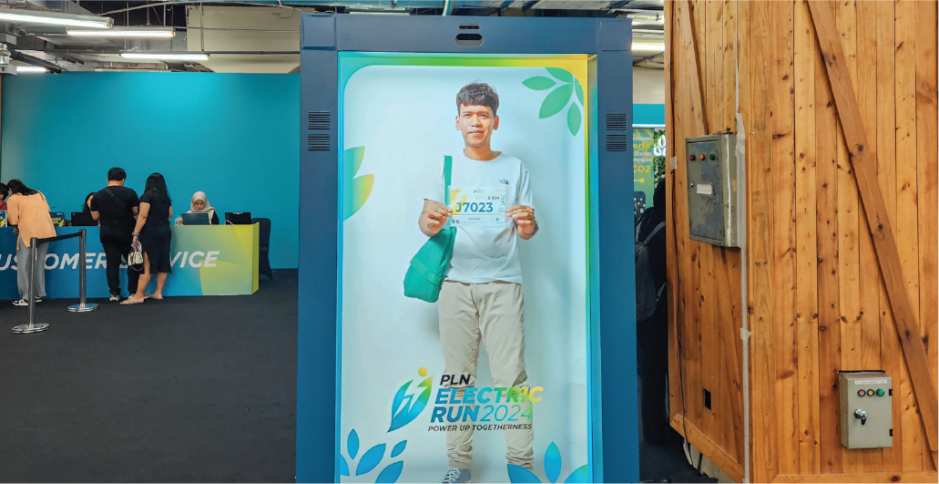 Proto Hologram at PLN Electric Run 2024