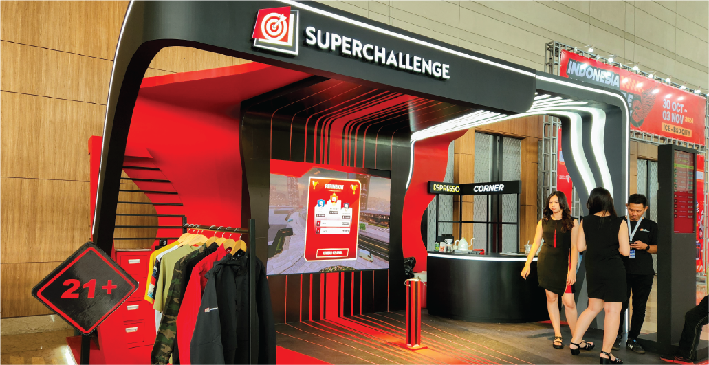 SUPERCHALLENGE Booth at IMOS 2024