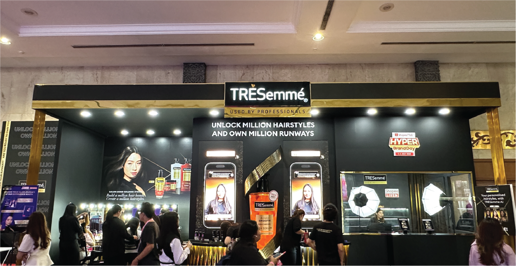 TRESemme Booth at Jakarta X Beauty 2025 Female Daily